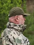 Куртка тактична Softshell утеплена Мультикам | Куртка військова Софтшелл (В), фото 5