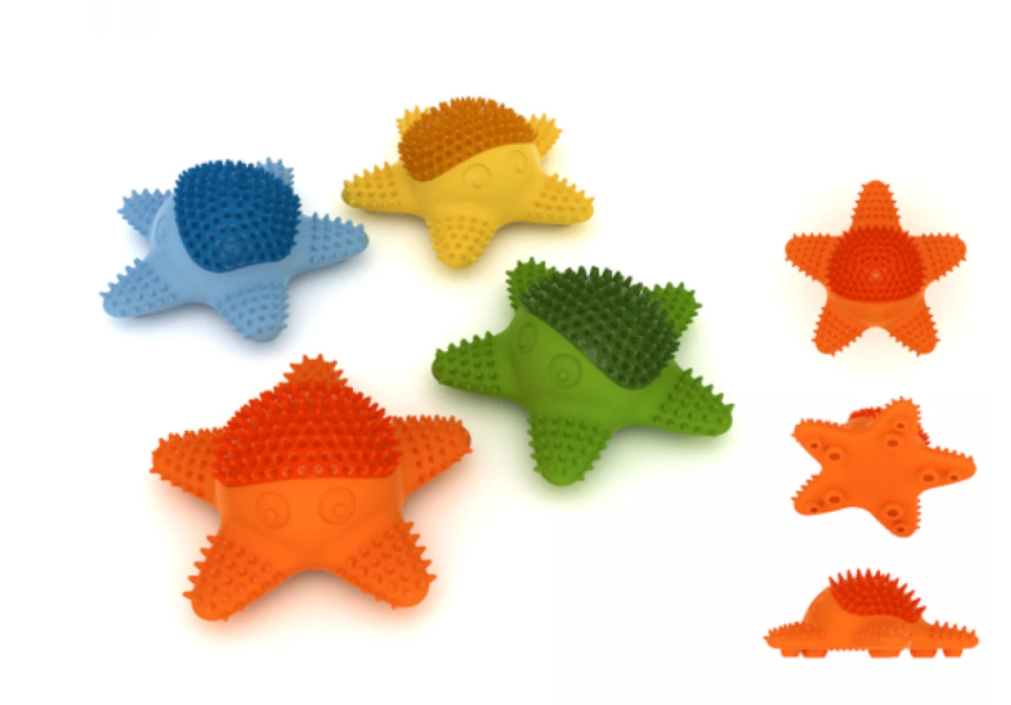 AGrizZzly Baby Іграшка морська зірка рожева лаванда 13,3х12,7х5,8см 176536, фото 1