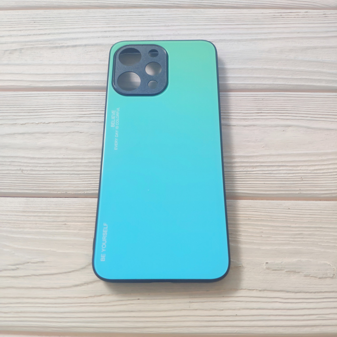 Чохол Gradient для Xiaomi Redmi 12 Green-blue