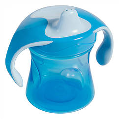Чашка з ручками навчальна Baby-Nova 220 мл, синя (Бебі-нова) 34119/2