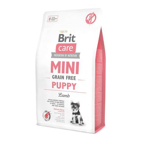 Brit Care DOG GF Mini Puppy Lamb для цуценят мініатюрних порід з ягням 2кг