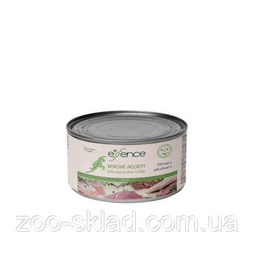 Essence для дорослих собак, м'ясне асорті, консерва 200 г 41570270