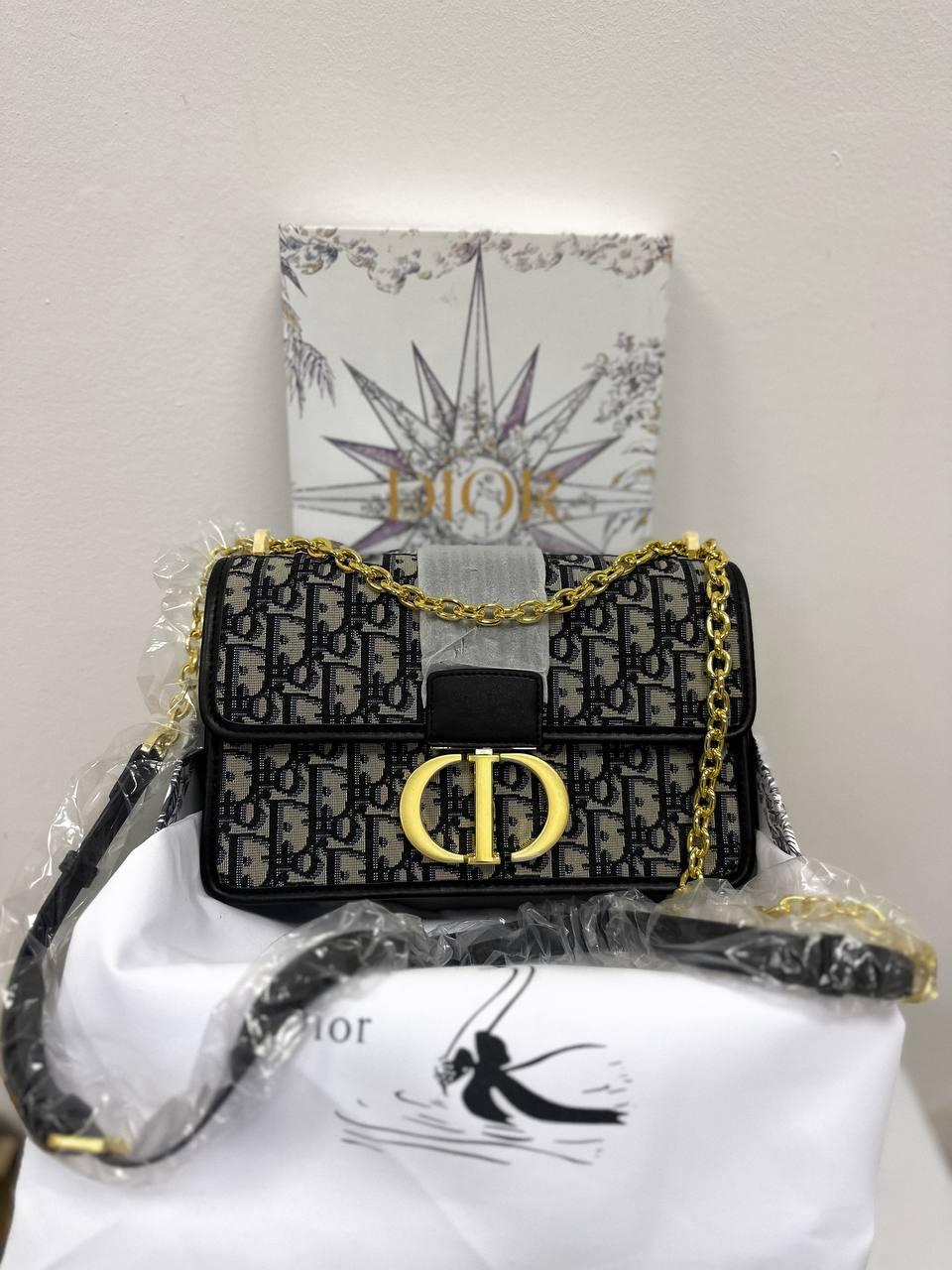 Жіноча сумка Крістіан Діор сіра Christian Dior Grey