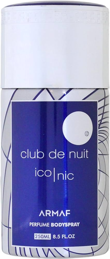 Дезодорант Armaf Club De Nuit Blue Iconic для чоловіків — deo spray 250 ml