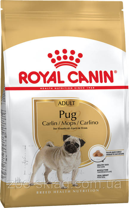 Royal Canin DOG Pug Adult для собак подобі Мопс 3 кг