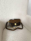 Жіноча сумка Луї Віттон коричнева Louis Vuitton Brown Metis, фото 6