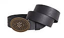 Жіночий ремінь з натуральної шкіри blx90363 чорний, фото 2