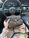 Жіноча сумка Луї Віттон коричнева Louis Vuitton Brown, фото 5