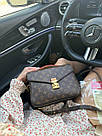Жіноча сумка Луї Віттон коричнева Louis Vuitton Brown, фото 6