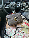 Жіноча сумка Луї Віттон коричнева Louis Vuitton Brown, фото 7