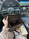 Жіноча сумка Луї Віттон коричнева Louis Vuitton Brown, фото 9