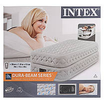 Ліжко надувне (99Х191Х51 СМ) з насосом Intex 64462, фото 3