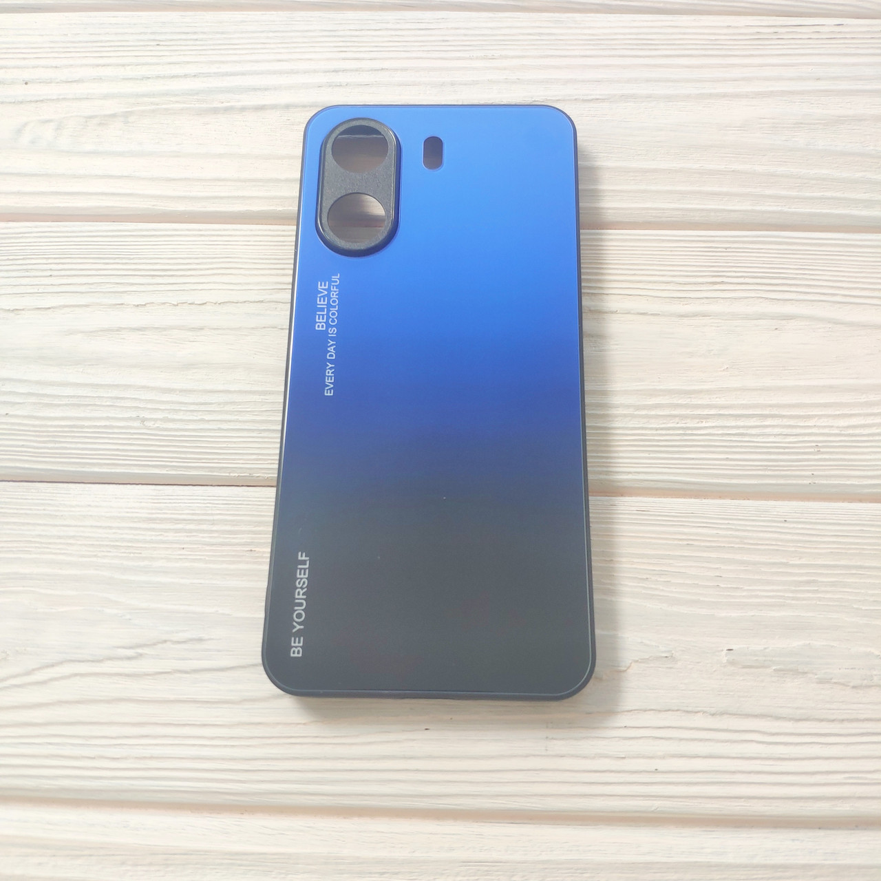 Чохол Gradient для Xiaomi Redmi 13C / Poco C65 blue-black