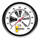 Термометр пивоварний Browin 0-100 ° C, фото 2