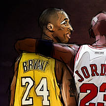 Плакат "Троє баскетболістів", 60×43см, фото 2