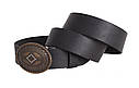 Жіночий ремінь з натуральної шкіри blx90364 чорний, фото 2