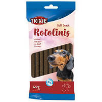 Ласощі Trixie Soft Snack Rotolinis для собак палички з яловичиною 120г