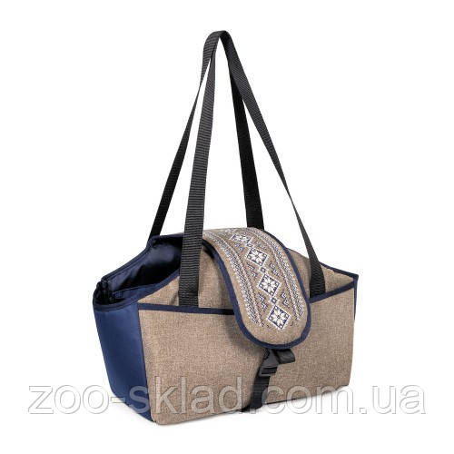 Сумка-переноска Pet Fashion Linen для собак 38х32х22 см PR243272