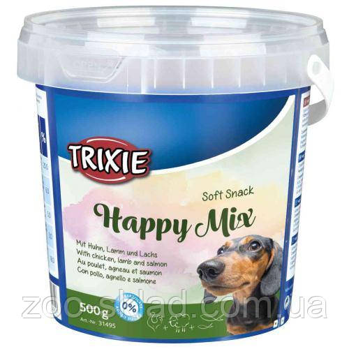 Trixie Happy Mix ласощі вітамінізовані для собак (відро) 500г