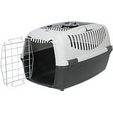 Переноска Trixie Capri 3 Open Top сіра для тварин до 12кг 40х38х61см, фото 2