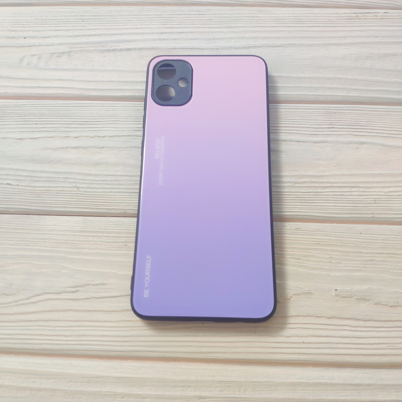 Чохол Gradient для Samsung Galaxy A05/A055 Pink-purple