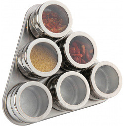 Набір для спецій Edenberg EB-3499 на 6 шт ємностей + магнітна підставка, фото 1