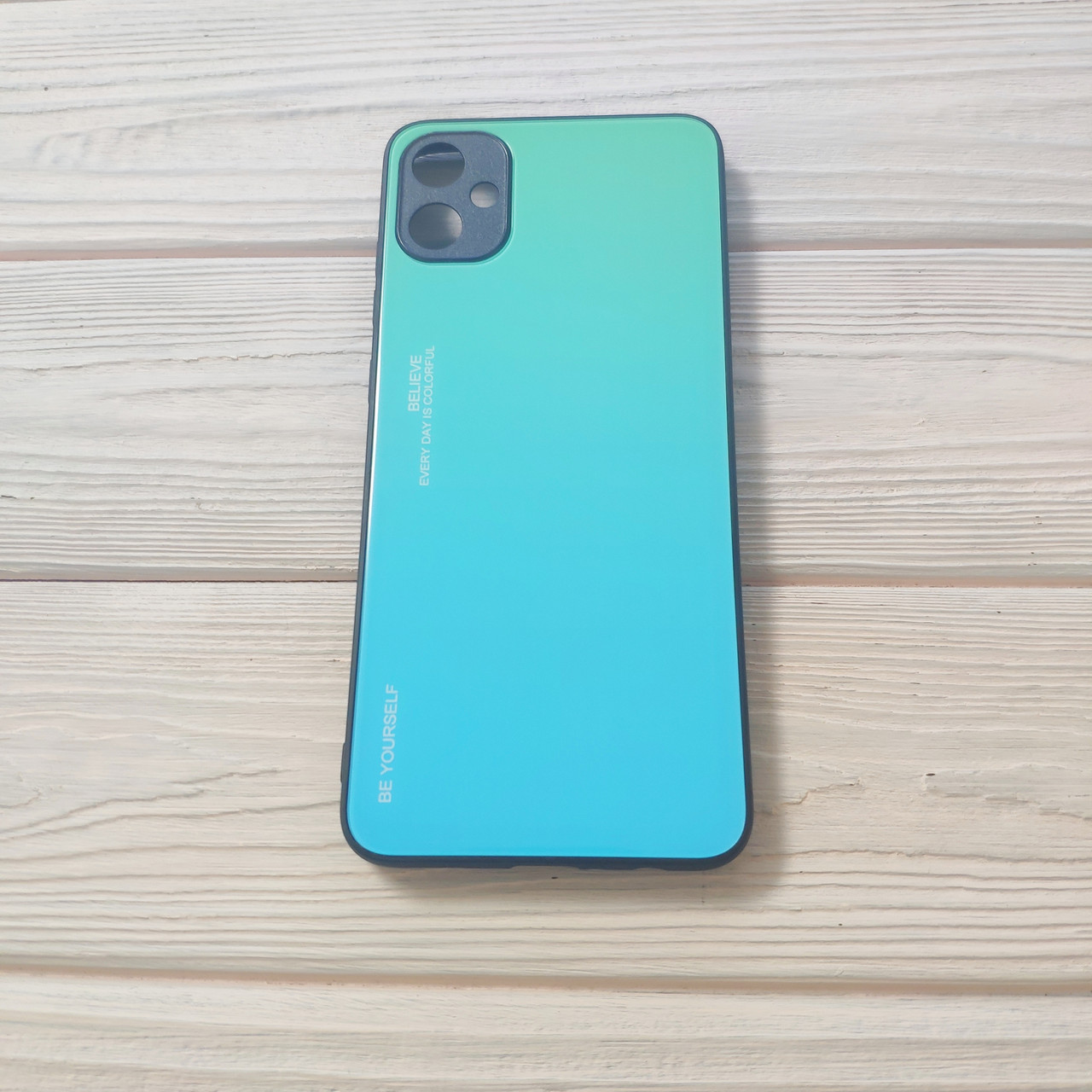 Чохол Gradient для Samsung Galaxy A05 / A055 Green-blue