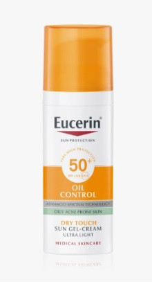 Солнцезащитный гель-крем для лица Eucerin Oil Control Dry Touch Face ...