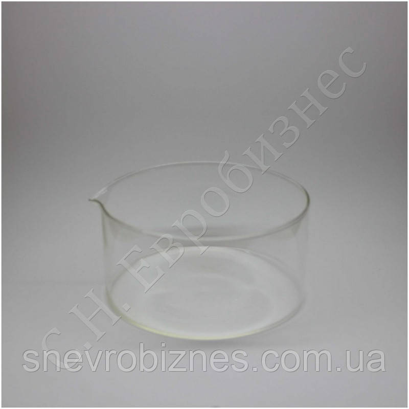 Чаша кристалізована, з носиком, 125 мм, Boro 3.3 TC