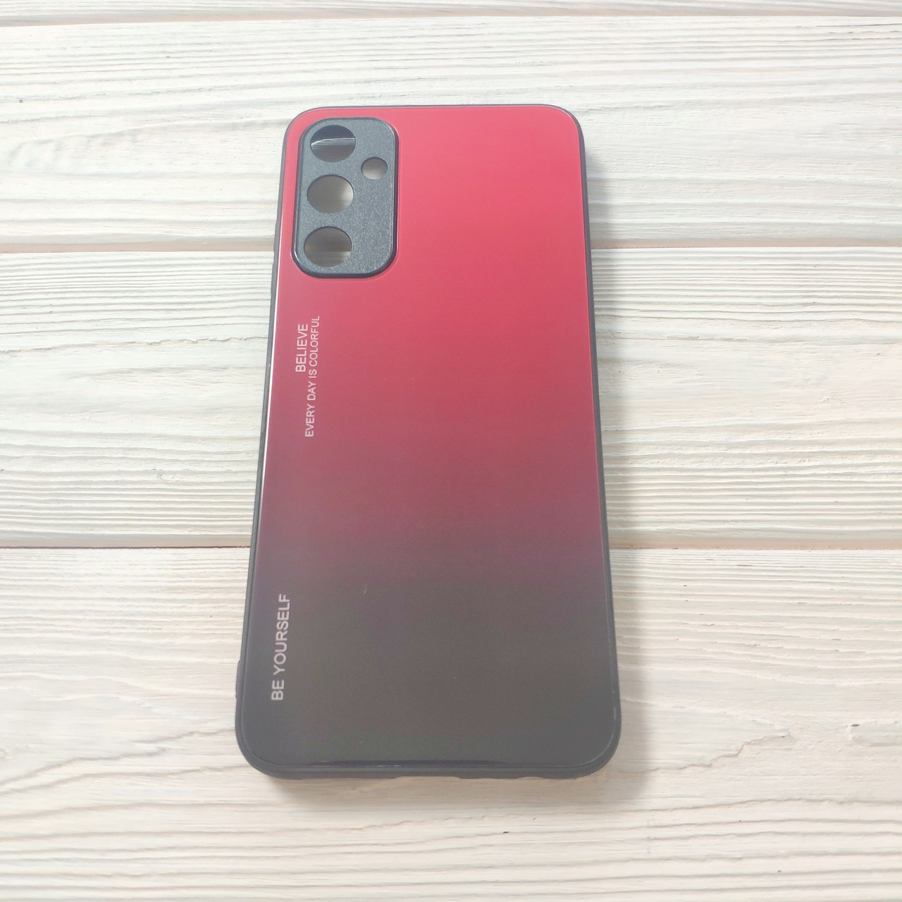 Чохол Gradient для Samsung Galaxy A05S / A057 Red-black