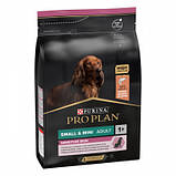 ProPlan DOG Small&Mini Adult Sensitive Skin Salmon для собак малих порід із чутливою шкірою з лососем 0,7кг, фото 2