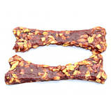 Ласощі Yalute Bone Shape of Duck and Apple для собак качка та яблуко 100г, фото 2