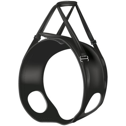 Підтримуюча шлейка Trixie чорна для собак M 55-65см 19406, фото 1