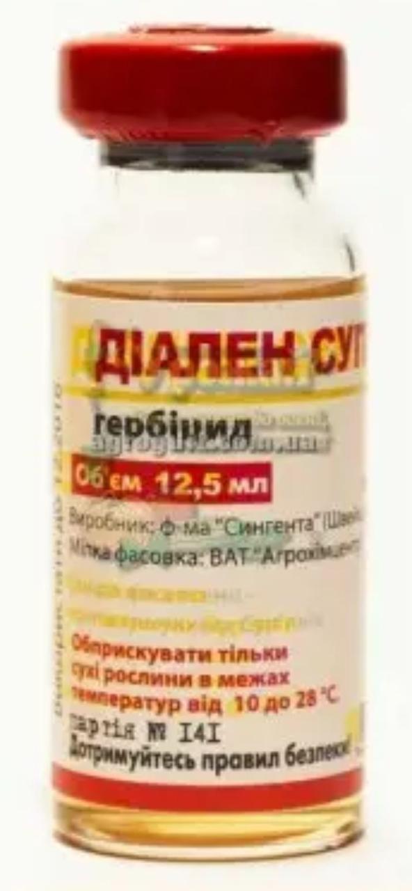 Гербіцид Діален Супер, 12,5 мл, для газону