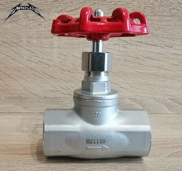 Вентиль різьбовий нержавіючий Ду 25 AISI 304, фото 1