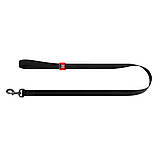 Повідець WAUDOG Waterproof чорний M 20мм 305см, фото 2