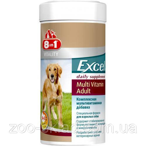 Excel Multi Vitamin Adult мультивітаміни для дорослих собак 70 табл 660435 /108665