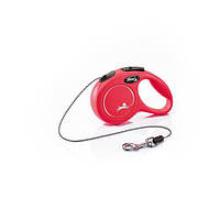 Рулетка Flexi New Classic Cat червона для котів з тросом розмір XS 3м Cat RED Flexi