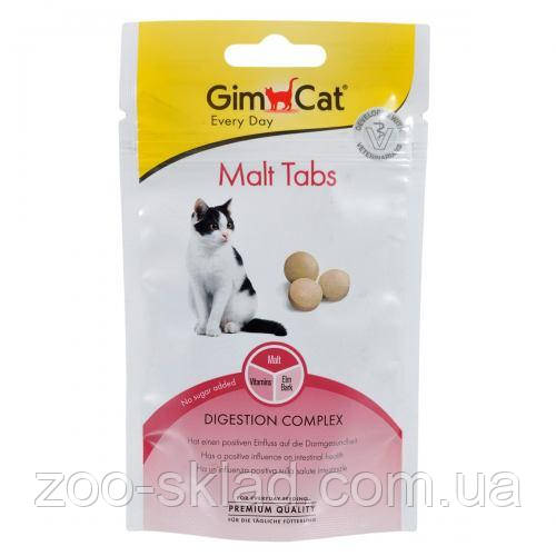 Вітаміни GimCat Every Day Malt Tabs для котів, 40 г 427065