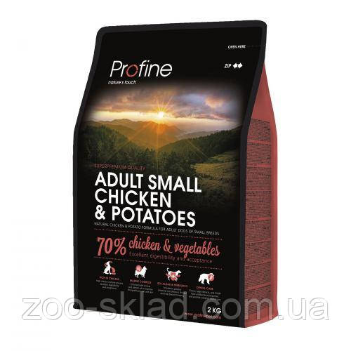Profine DOG Adult Small Chicken Potatoes для собак дрібних порід з куркою та картоплею 2кг