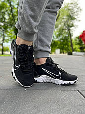 Чоловічі кросівки Nike React Vision Black White CD4373-006, фото 5