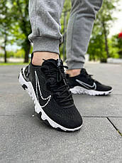 Чоловічі кросівки Nike React Vision Black White CD4373-006, фото 6