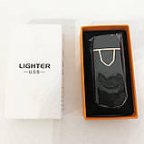 Запальничка електрична дуга, Незвичайна запальничка подарункова сувенірна в подарунок NH-55, фото 5