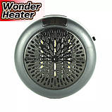 Дуйко для тепла Wonder, Портативний обігрівач в розетку, Дуйчик мініатюрний, Обігрівач електричний DX-32, фото 5