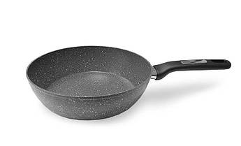 Сотейник Maestro MR-1223-24 (антипригарное покрытие Granite, Ø 24 см) | высокая сковорода Маэстро, Маестро