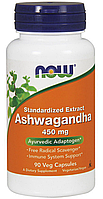 Ашваганда NOW Foods Ashwagandha 450 мг 90 капсул
