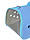 Сумка для перенесення кішок і собак 48x26x25 см CosmoPet CP-12 Blue, фото 6