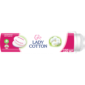 Ватні диски 120шт Lady Cotton
