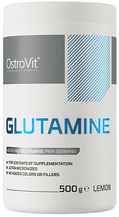 Глутамін OstroVit Glutamine 500 g лимон, фото 1