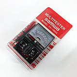 Тестер для електрика 1000 А/110, Мультиметр із захистом тестер опору Мультиметр цифровий точний MN-71, фото 3